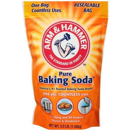 - (2 Pack) Arm & Hammer Pure Baking Soda, 3.5 lbs