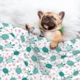 thumbnail image 3 of Pofeuu Sea Turtle Print Puppy Blanket,Dog Blankets,Pet Blanket Cozy Cat Blankets for Indoor Cats, Fuzzy Pet Blanket for Kitten Doggy Dog Blankets-Small, 3 of 8
