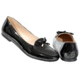 thumbnail image 3 of Zapato Flats Balerina Casual Niña Mujer T-22 al 26 cm Color Charol Ngo 1053 Piso Comodos, 3 of 5