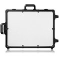 thumbnail image 2 of SHANY Studio ToGo Wheeled Trolley Makeup Case & Organizer with Light - Off White, 2 of 9