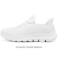 thumbnail image 7 of Rumpra Women Step-In Slip On Walking Sneakers, Hands-Free No-Bend Design, Breathable Knit Lightweight Shoes, Cushioned EVA Non-Slip Outsole for Work & Daily Wear, 7 of 7
