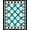Teal, Pattern 2, variant on ODIKA 4' x 6' Machine Washable Non-Slip Area Rug, Moroccan diamond High Traffic Rug, Teal, 191771