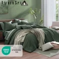 thumbnail image 6 of Amberspace Cationic Dyeing 7-piece Bed in a Bag Comforter Set with Sheets,Deep Forest,King, 6 of 6