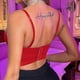 thumbnail image 5 of Playeras,Blusas y Tops,Ropa para Mujer Camisetas Sin Mangas Mujer Corsé para mujer Top Bustier Corset Top Tight Fitting Corset Tank Top Suspender Top Solid Short Fashion (Red, L), 5 of 7