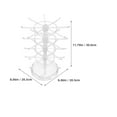 thumbnail image 2 of OULII Rotatable Jewelry Organizer Stand with Multi-Tier Design for Elegant Bedroom and Vanity Display, 2 of 8