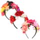 thumbnail image 5 of 3 diademas de flores mexicanas para Halloween, diademas florales, accesorios para cosplay, 5 of 7