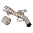 thumbnail image 3 of Motorcycle Exhaust Slip On Middle Link Pipe Stainless Steel Parts For Kawasaki For Ninja Z900 Z900e A2 2017-2019, 3 of 7