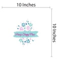 thumbnail image 4 of Personalized Pattern Wall Decals for Kids Room - Flowers Design Floral Arangement Flowers With Easy Installation Instructions Custom Name Sticker - Size: 10 In x 10 In, 4 of 5