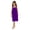 Light Purple, variant on , Terry Cotton Girls polka Cover up Towel, Navy, SMALL