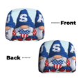 thumbnail image 6 of Kdxio Cute Gnomes in USA Pattern Print 2 Piece Car Head Rest Covers Set Auto Front/Rear Seats Headrest Cover Universal Fit Most Cars,Sedan, SUV, 6 of 9