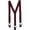 Burgundy, variant on CTM® Elastic Button End Suspenders (Men's)