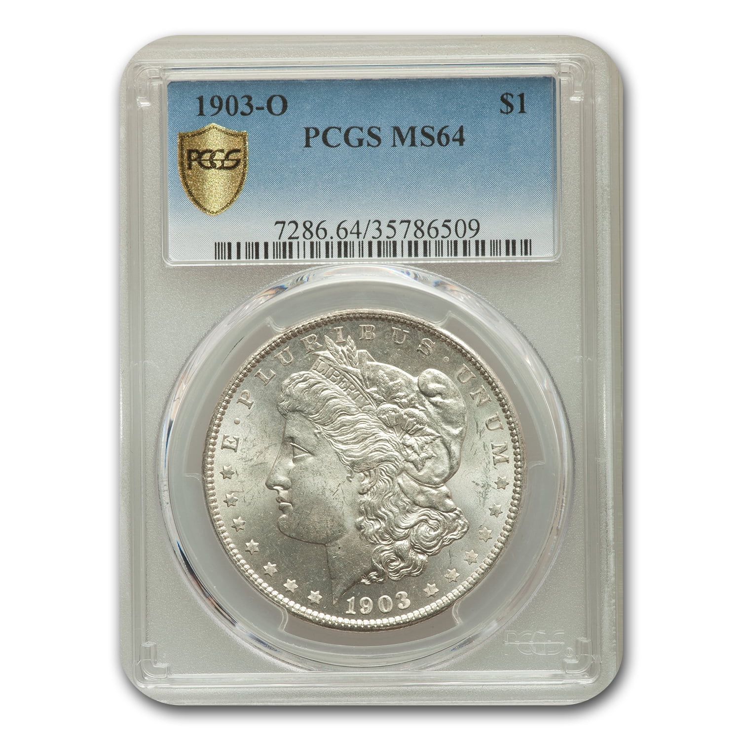 1903 Morgan Silver Dollar MS64 PCGS