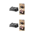 thumbnail image 1 of Ounissouiy Reposapiés pesado, seguro, resistente, Unisex, no tóxico, hecho para taburete inodoro, orinal antideslizante, reposapiés, no Negro 2Conjunto, 1 of 6