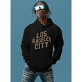 thumbnail image 2 of Retro College Los Angeles City Hoodie Men -Image by Shutterstock, Male 3X-Large, 2 of 4