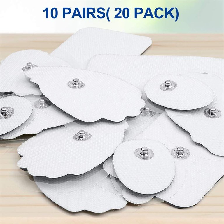 20 Pairs Electrode Pads With Conductive Gel With Box For TENS Unit Size  5*5cm