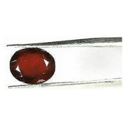 4.10Cts Rare Natural Red Garnet Axinite Oval Cut Loose Gemstone