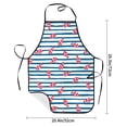 thumbnail image 2 of Easygdp Clown Fish Apron Waterdrop Resistant with 2 Pockets,Oil Resistant Cooking Kitchen Chef Apron for Women Men, 2 of 7