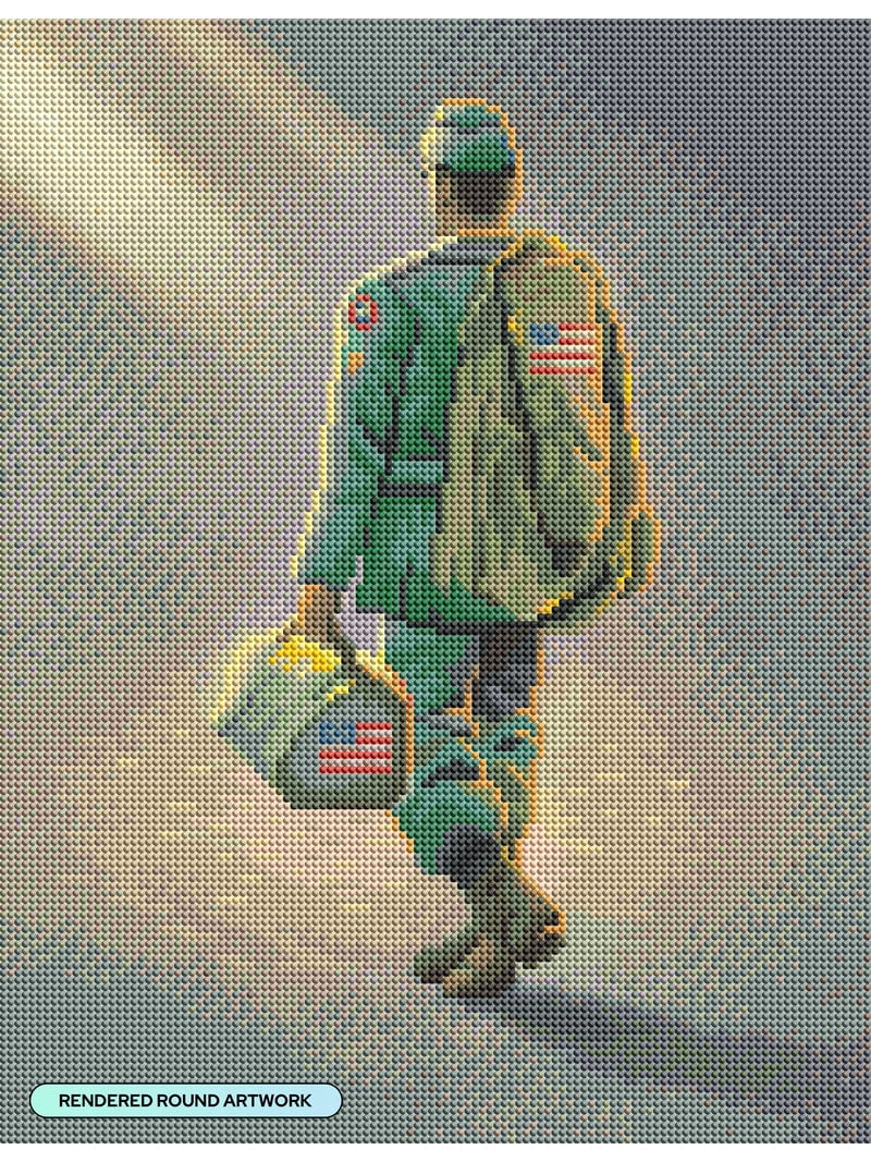 DIAMOND ART CLUB® Heading Home Diamond Painting Kit, Fun DIY