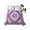Khaki Dark Purple Orange, variant on King Flat Sheet 105"x98", Purple Boho Soft Lightweight Bedding Flat Sheets Only, Ethnic Geometric Middle Century Art Brushed Microfiber Top Bed Sheet, Breathable StainResistant Bedsheets