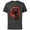 Charcoal, variant on Star Wars Darth Maul Sith - Short Sleeve Cotton T-Shirt for Adults - Customized-Charcoal
