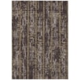 thumbnail image 2 of Addison Rugs Chantille Indoor/Outdoor Transitional Stripes Chocolate Washable Rectangle Rug, 2'6" x 3'10", 2 of 6