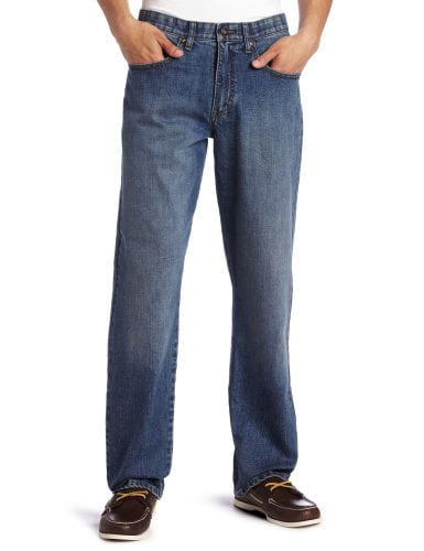 LEE Mens Big & Tall Custom Fit Loose Straight Leg Jean