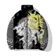 thumbnail image 5 of Abrigo de algodón de invierno para hombre, chaqueta informal para hombre, abrigo de algodón con estampado de tigre blanco y pantera negra y ojos azules, ropa para hombre, chaquetas para hombre, 5 of 5