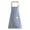 Blue, variant on bestolf Adjustable Bib Apron with Large Patch Pocket Cotton Linen Stripe Cooking Apron Breathable Oil-Resistant Kitchen Apron