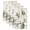 Brown, variant on Flowers Leaves Kitchen Towels Set of 4, Farmhouse White Botanical Magnolia Retro Absorbent Dish Towels for Kitchen, Microfiber Hand Towel, Quick Drying Tea Towel for Cleaning Decorative Dishcloths