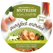 Angle View: Rachael Ray Nutrish purrfect entrees Chicken Flavor Gravy Chunks Wet Cat Food, 2 oz. Packet