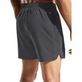 thumbnail image 3 of MIER Men's Workout Running Shorts 5 inches Shorts XS-XXL, 3 of 7