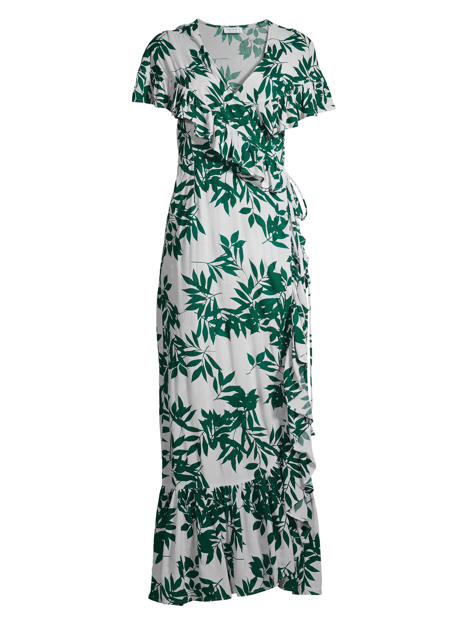 Sofia Jeans Sofia Vergara Tropical Print Maxi Dress - image 4 of 10