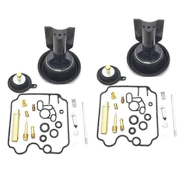 Kit de reparación de carburador para motocicleta (2 juegos) Kit de reconstrucción de carburador para TDM850 XTZ750 Virago 1100 XV1100