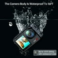 thumbnail image 3 of Campark 4K 30FPS Action Camera 20MP Sports Camera Waterproof Underwater Camera Dual Screen WiFi Touch Screen Vlog Camera, 3 of 9