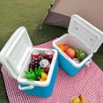 thumbnail image 5 of Camping Cooler Cooler With Handle Portable Refrigerator Keep Cool For 72 96 Hours Small Ice Chest Hard Food Storage For Beach Camping Sports Camping Hiking, 5 of 7