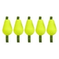 thumbnail image 4 of Splihome 5Pcs/Set Fly Fishing Bobber Floating Foam Units Teardrop Strike indicator yellow, 4 of 9