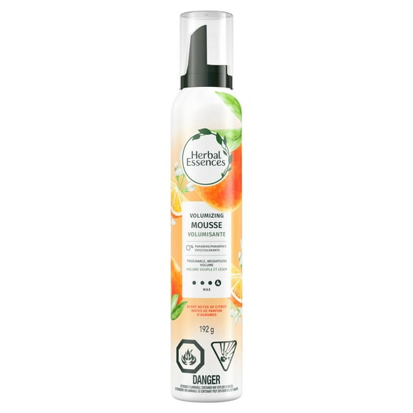 Herbal Essences Volumizing Mousse, Weightless Volume, All Day Hold Mousse for Fine Hair