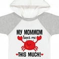 thumbnail image 4 of Inktastic MomMom Loves Me Grandson Boys or Girls Baby Bodysuit, 4 of 5