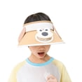 thumbnail image 2 of Wuxian Baby Toddler Girls Boys Sun Visor Hat Usb Charging Fan Fashionable Cute Cartoon Rabbit Graphic Sun Hats Summer Outdoor Beach Upf 50+ Sunhat Tennis Golf Caps Headwear,Khaki,4-10 Years, 2 of 5