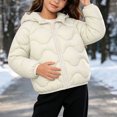 thumbnail image 6 of Lmnyox Puffer Coats for Kids Winter Thermal Full Zip Long Sleeve Hooded Jackets Casual Quilted Puffy Outwears, 6 of 9