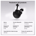 thumbnail image 2 of Auriculares Lenovo Ht38 Earbuds Bluetooth 5.0 Control Táctil, 2 of 4