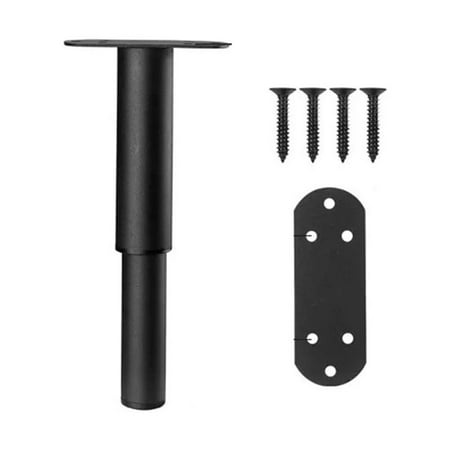

Adjustable Telescopic Furniture Heightening Bracket Bed Beam Support Fixer 15-27cm Black