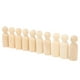 thumbnail image 3 of Muñeco con clavija de madera para decoración, 10 Uds., 75mm, 3,0 pulgadas, seguro, sin rebabas, desarrolla habilidades prácticas, accesorios DIY (niños), 3 of 5