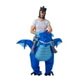 thumbnail image 5 of Joyfy Ice Dragon Inflatable Costume for Adult,Blow up Ride on Dinosaur Costume Funny Halloween Inflatable Costume for Party Dress up, 5 of 8