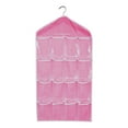 thumbnail image 1 of Organizador colgante de 16 bolsillos para ropa interior y calcetines - Color rosa, ideal para armarios y puertas. ¡Mantén tu espacio ordenado y accesible!, 1 of 6