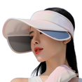 thumbnail image 1 of Protector solar Sombrero para el sol de ala grande Sombrero de copa vacío de verano ajustable para tenis al aire libre, 1 of 5