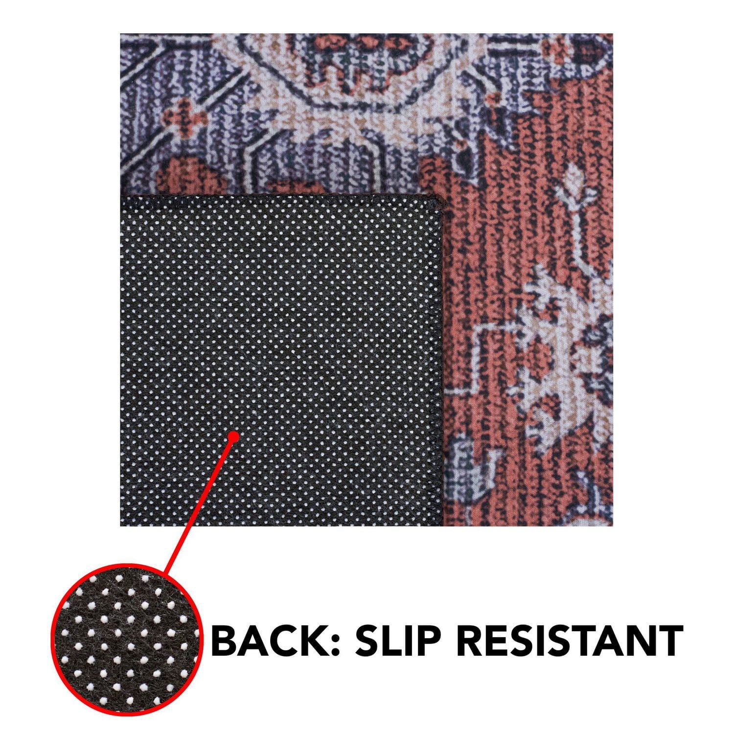 SAFAVIEH Tucson Drew Traditional Machine Washable Area