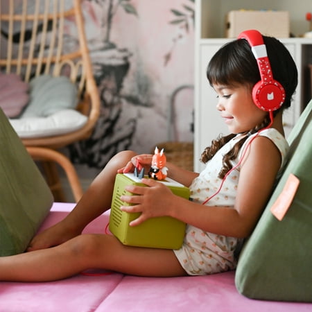 Tonies - Wired On-Ear Headphones - Red