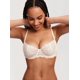 thumbnail image 3 of Sostén DOBREVA 40C de encaje push up balconette rosa blanco, 3 of 5