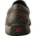 thumbnail image 3 of Twisted X Slip-On Men's Driving Mocs with CellStretch, Black & Grey, 7 W, 3 of 4